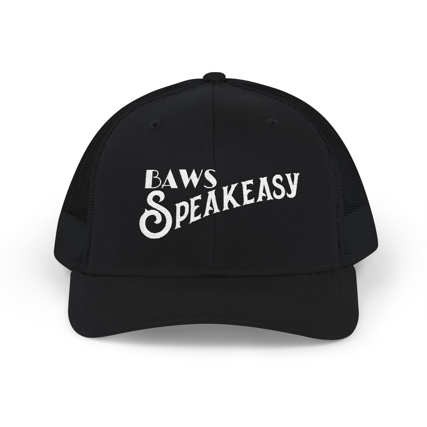 Speakeasy Snapback Trucker Cap (Embroidery)