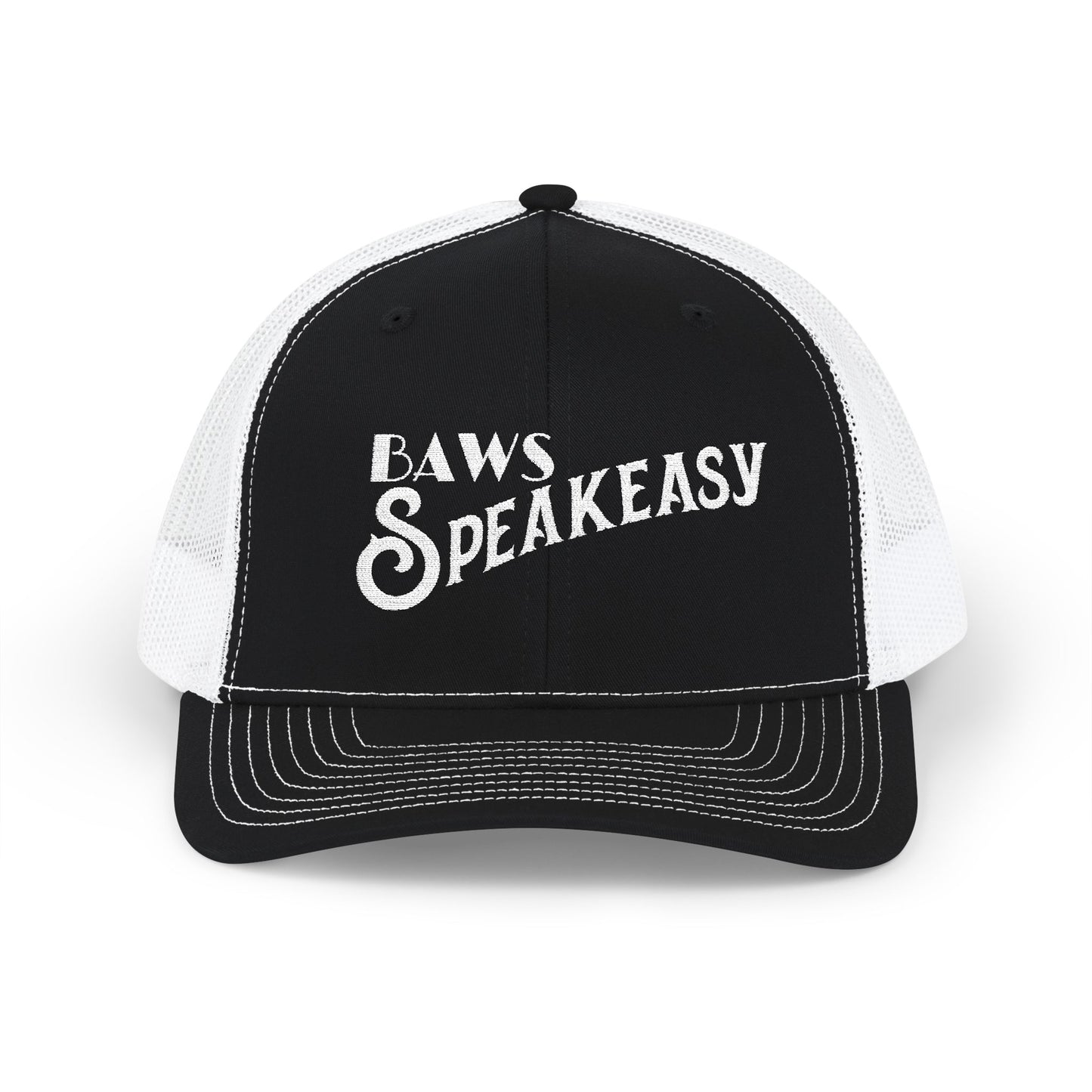 Speakeasy Snapback Trucker Cap (Embroidery)