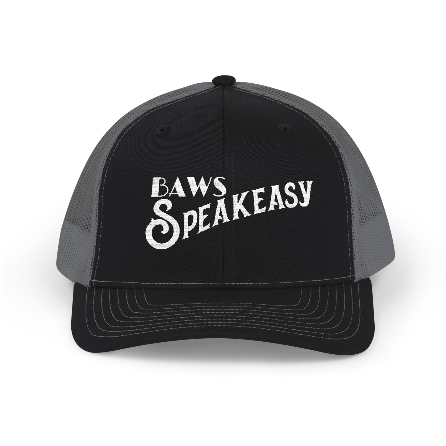 Speakeasy Snapback Trucker Cap (Embroidery)