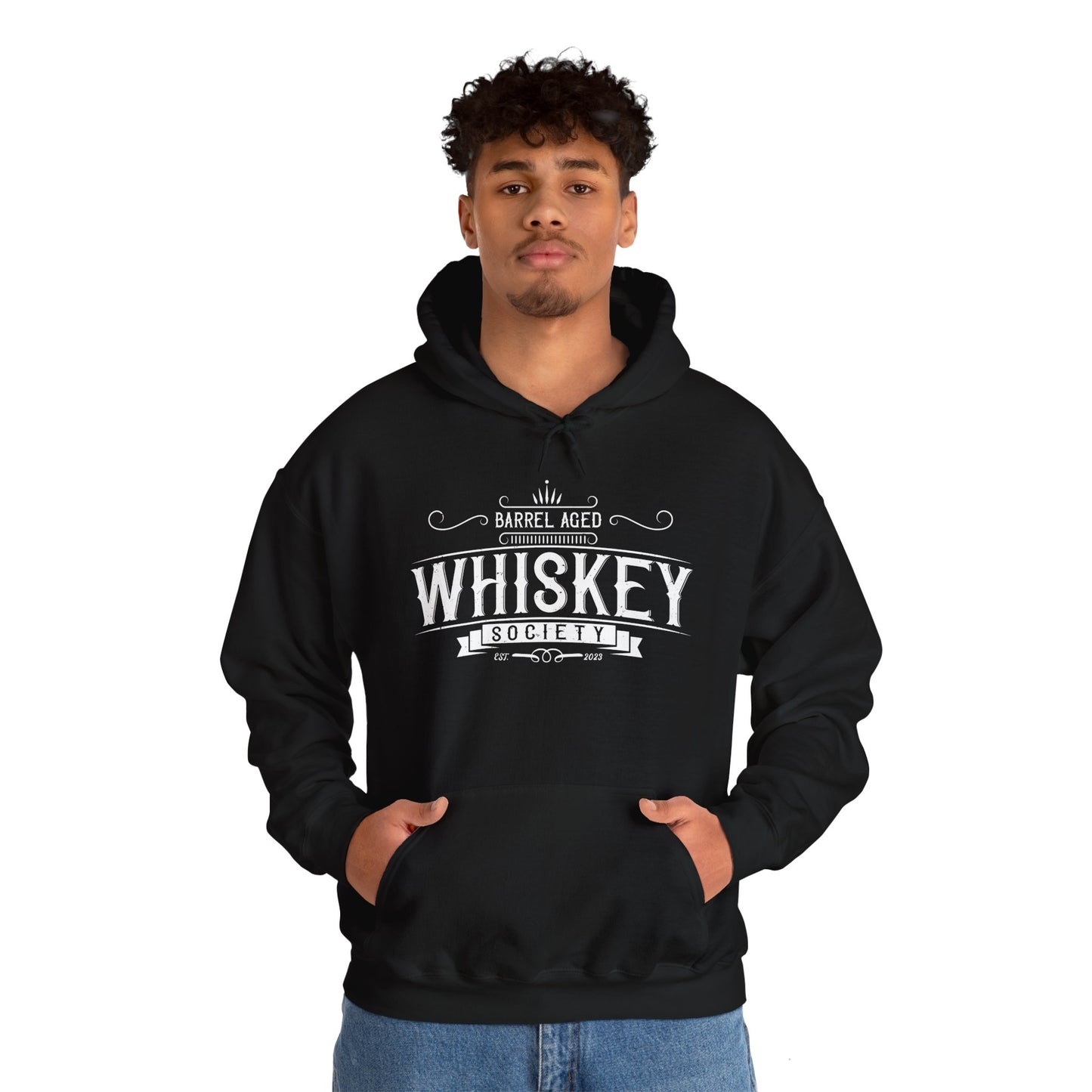 Barrel Aged Whiskey Society Logo Hoodie