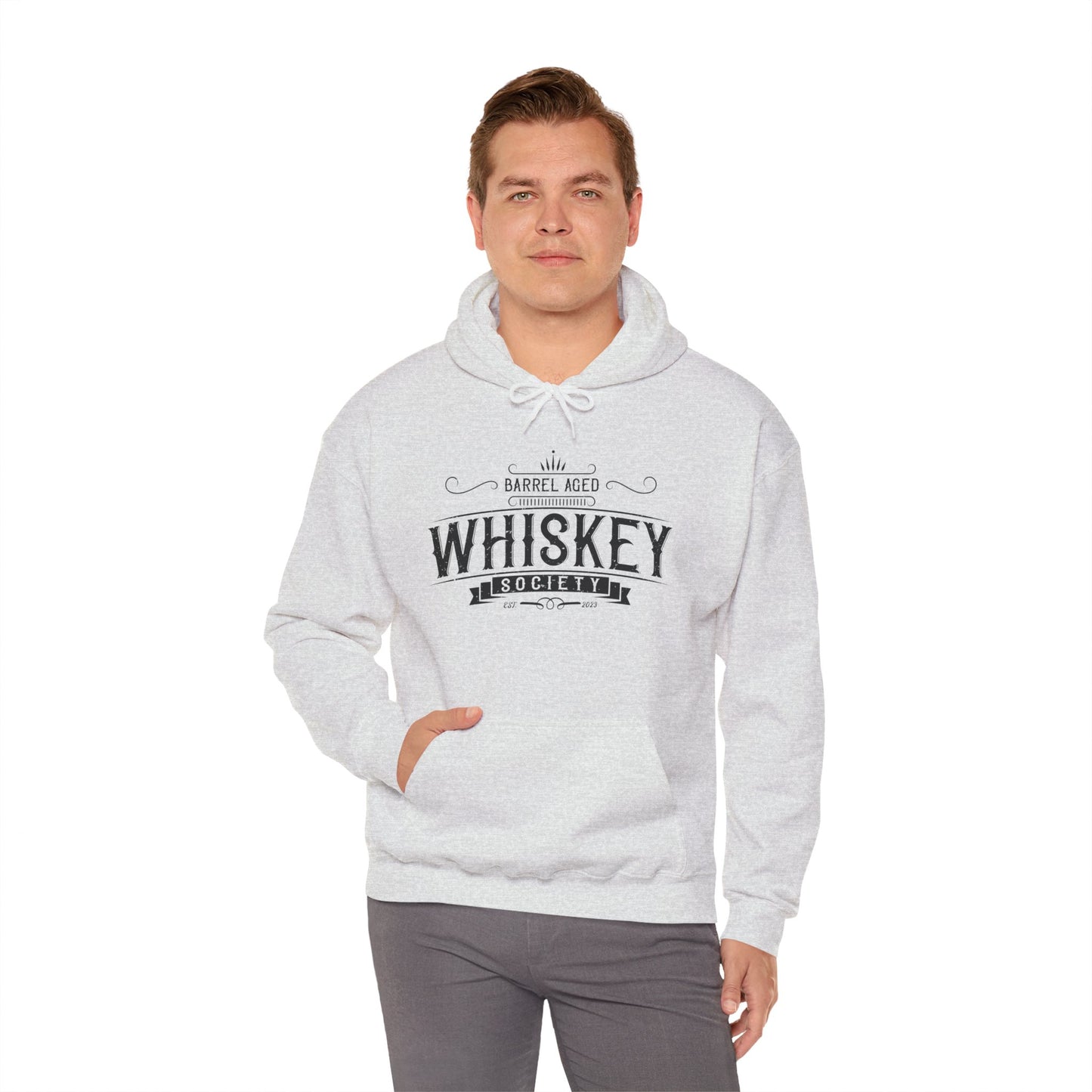 Barrel Aged Whiskey Society Logo Hoodie