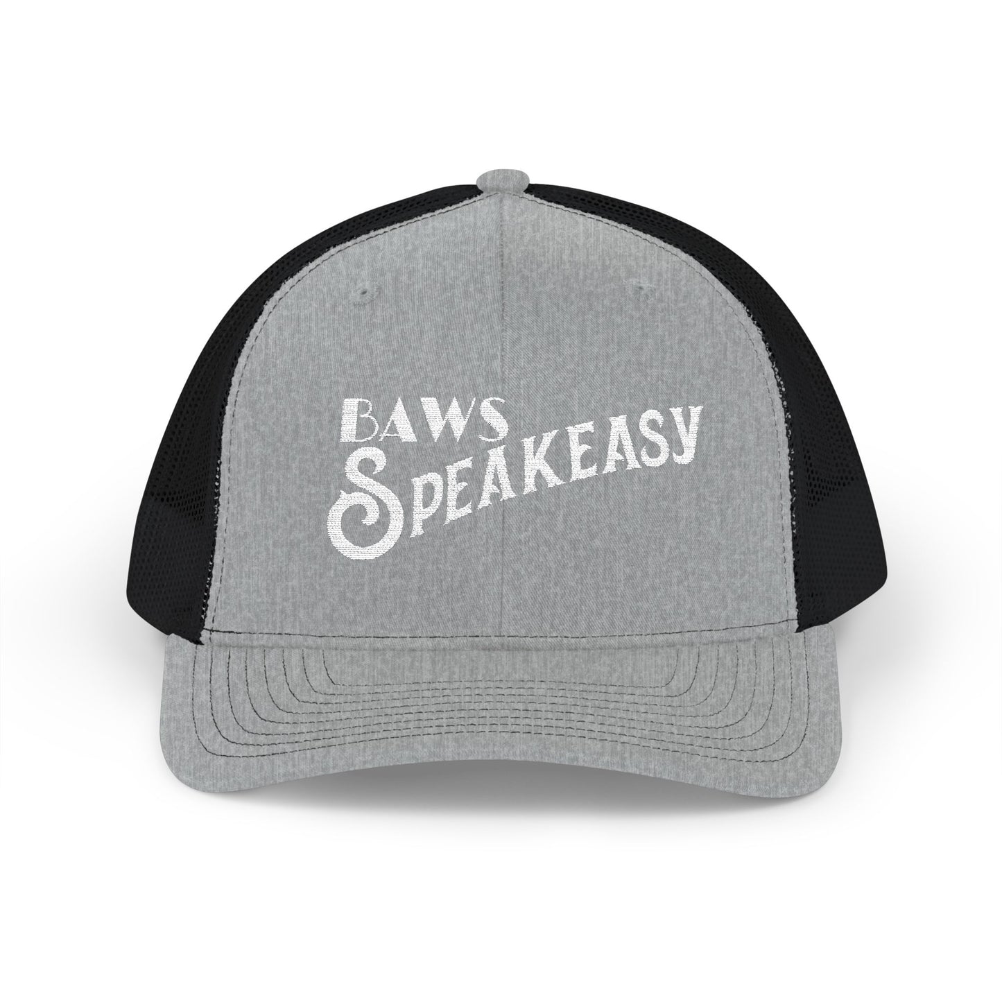 Speakeasy Snapback Trucker Cap (Embroidery)