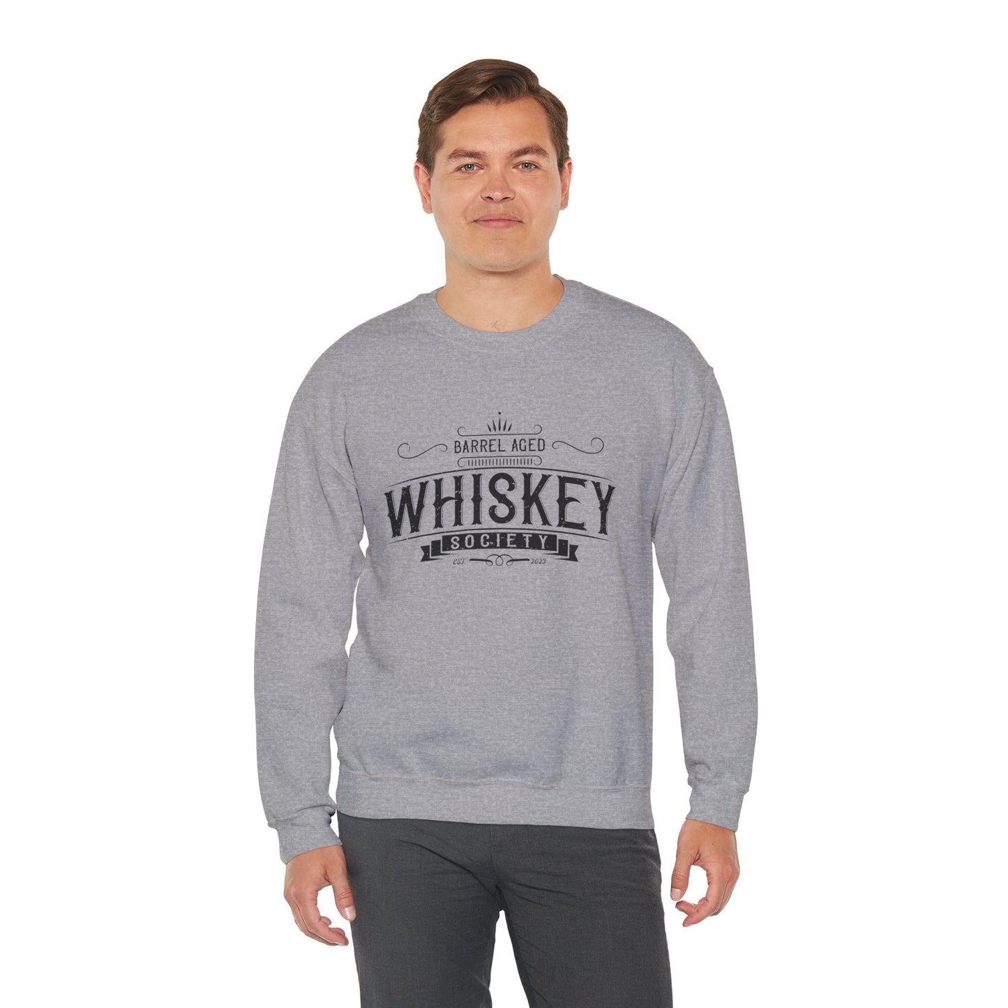 Barrel Aged Whiskey Society Logo Sweatshirt