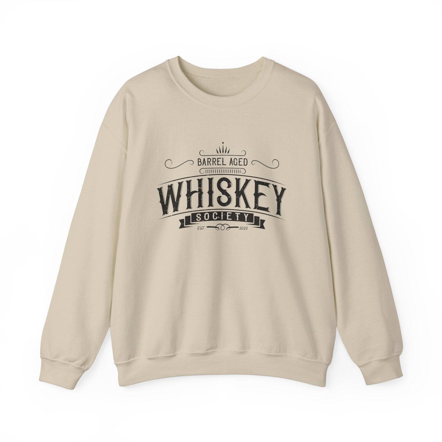 Barrel Aged Whiskey Society Logo Sweatshirt