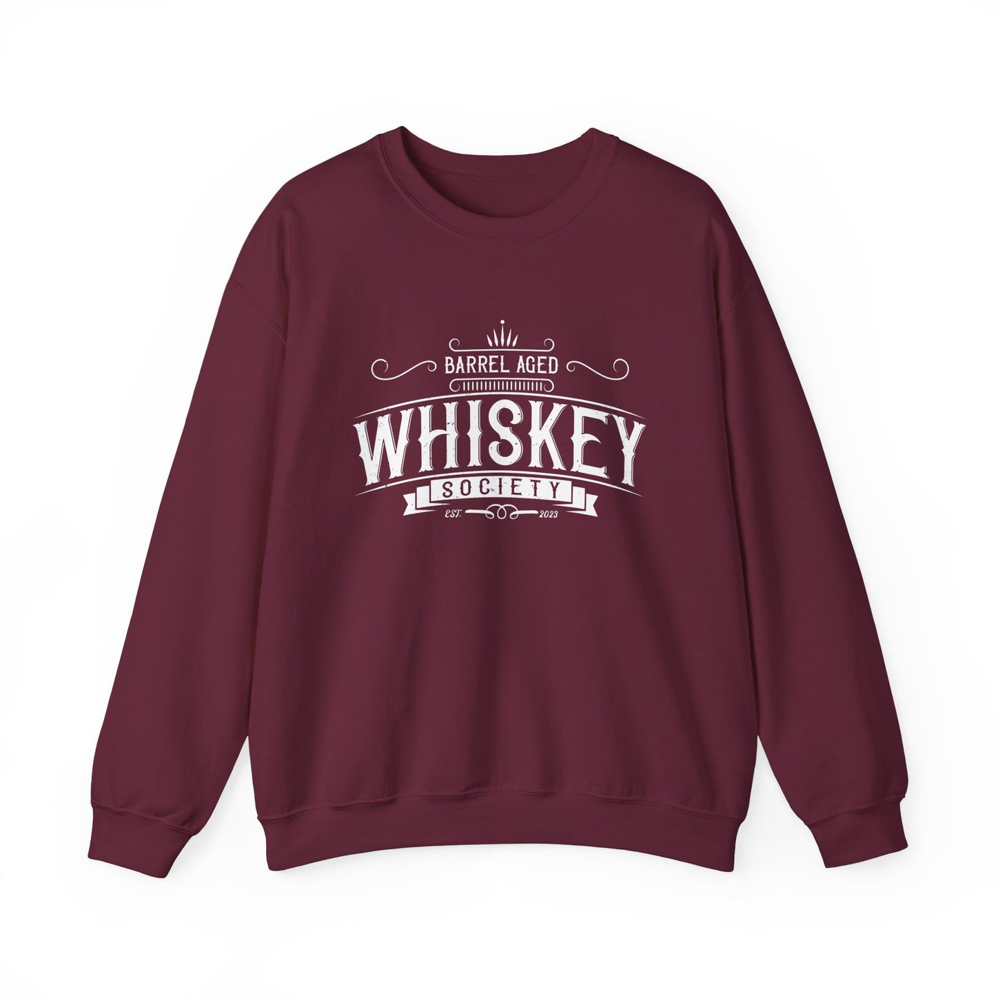 Barrel Aged Whiskey Society Logo Sweatshirt