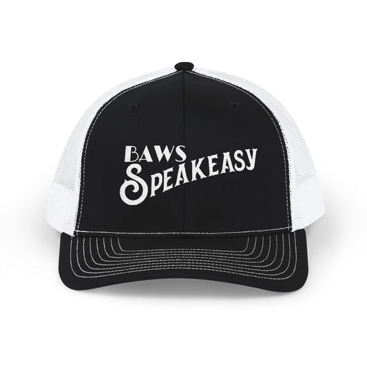 Speakeasy Snapback Trucker Cap (Embroidery)