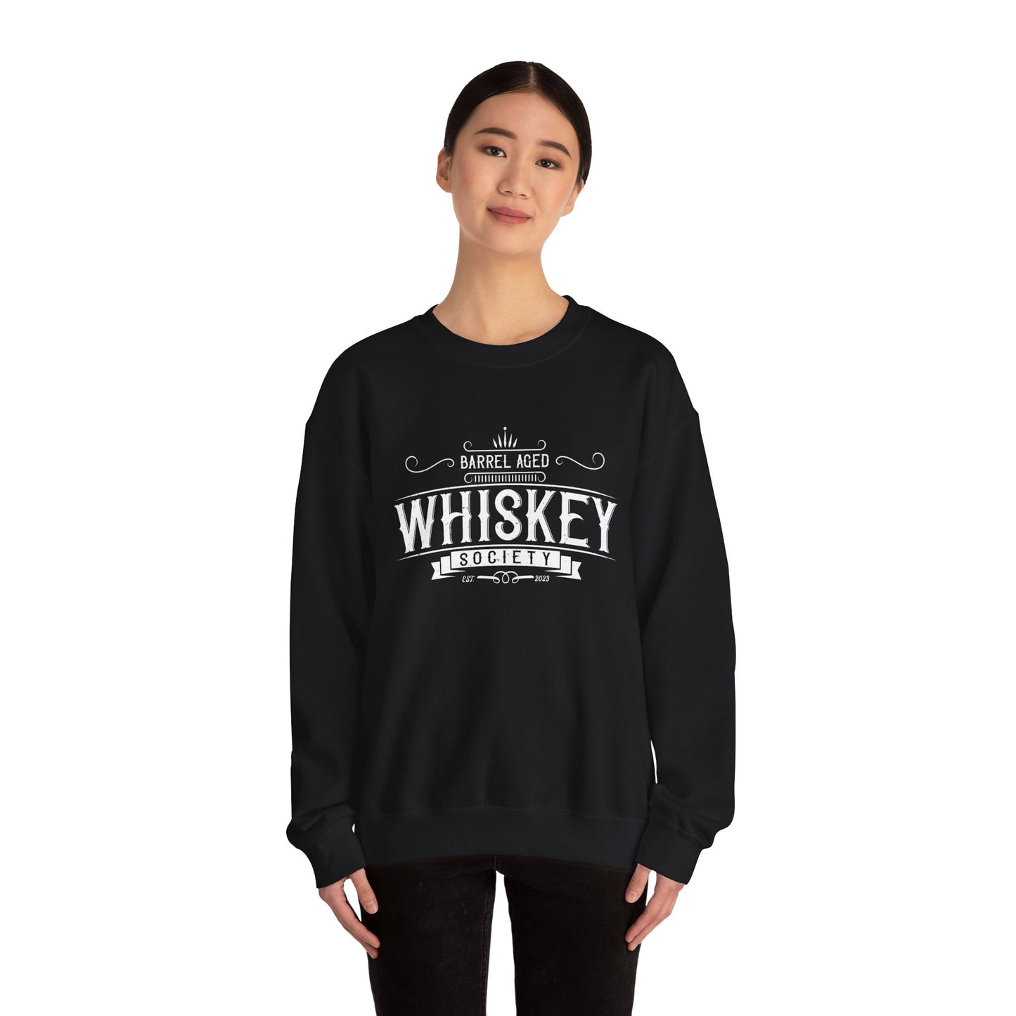 Barrel Aged Whiskey Society Logo Sweatshirt