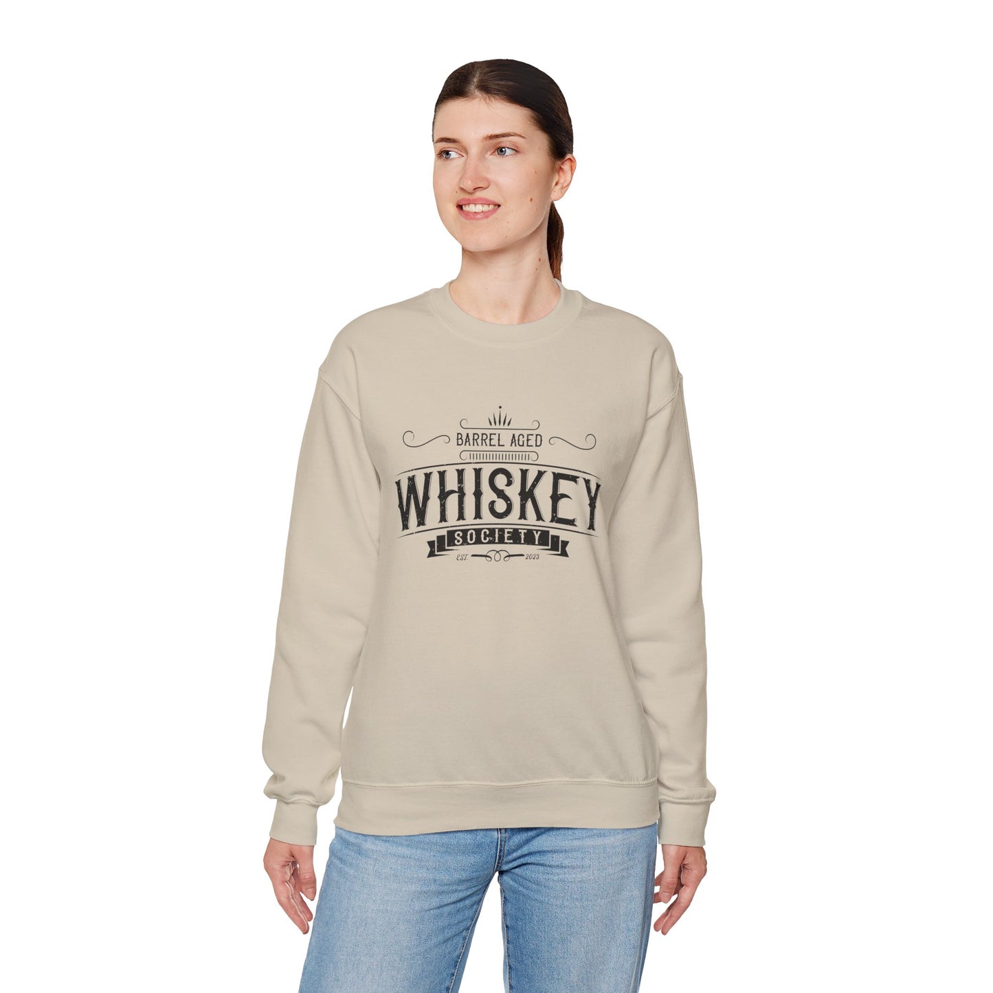 Barrel Aged Whiskey Society Logo Sweatshirt