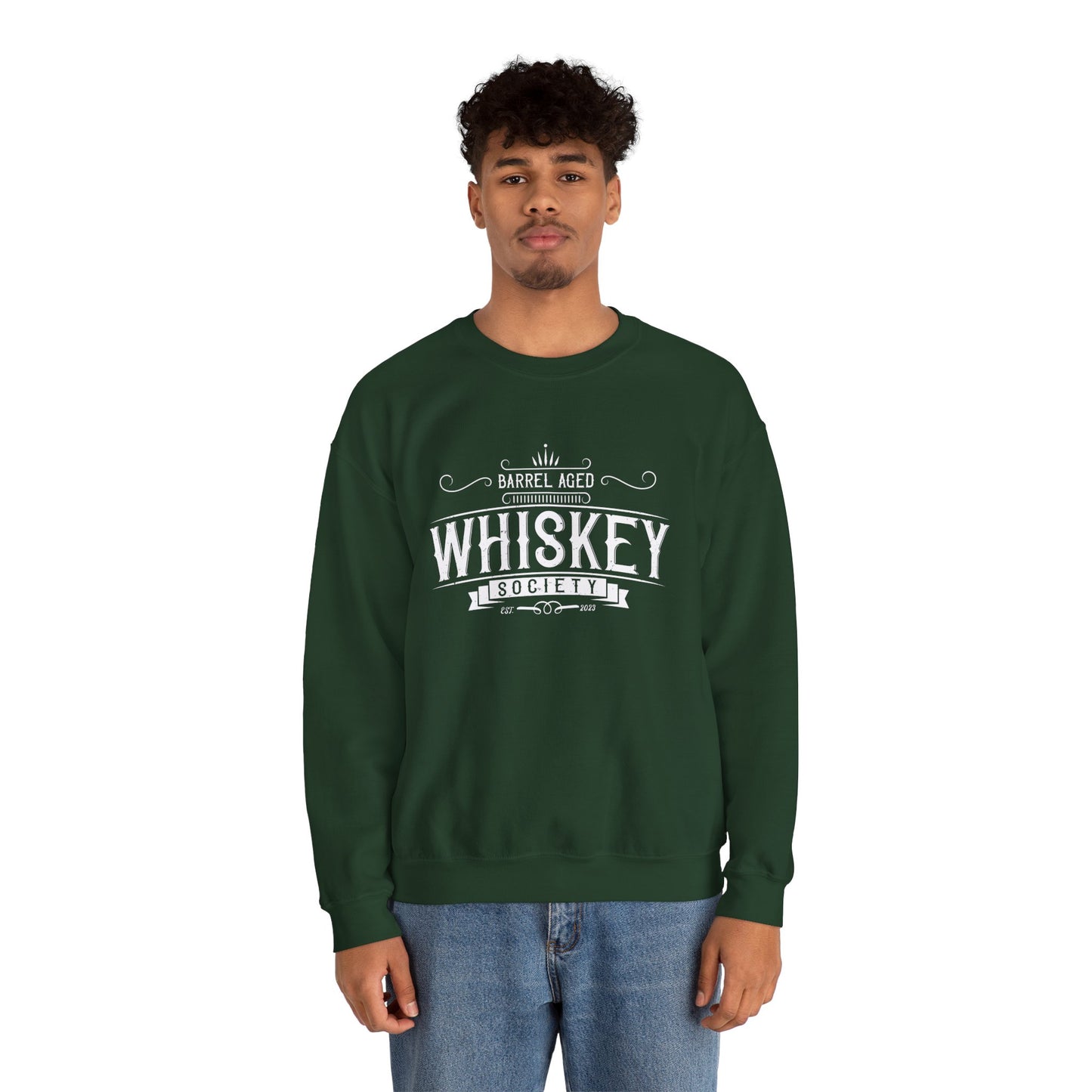 Barrel Aged Whiskey Society Logo Sweatshirt